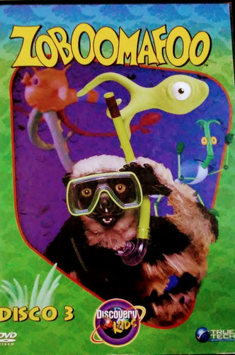 Dvd Zooboomafoo - Disco 3 - Discovery Kids