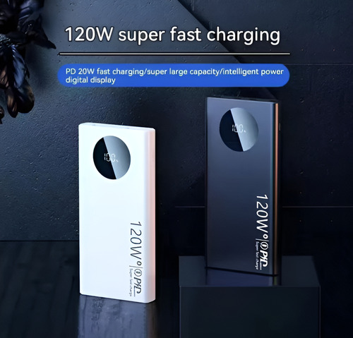 Power Bank 120w 50000mah Carga Rápida