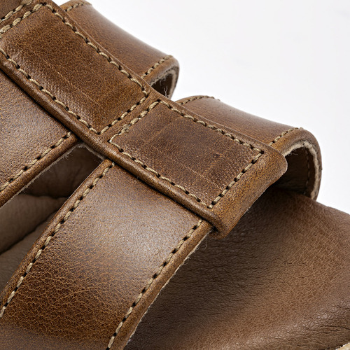 Sandalias Plataforma Mujer Seducta Camel 132-787