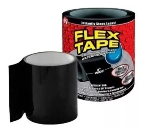 Cinta Adhesiva Impermeable |  Flex Tape |  Repara Tanque 