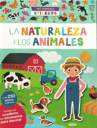 Naturaleza Y Los Animales, La. Mis Primeros Stickers-auzou-s