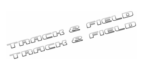 Imagem 3 de 4 de Kit Faixas Adesivos Parati Track & Field Modelo Original