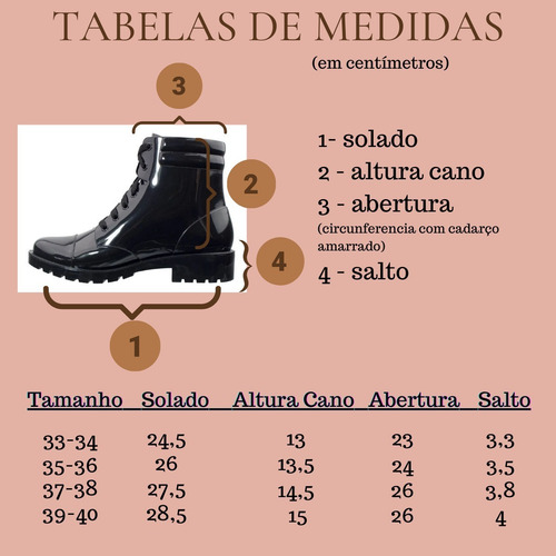 Imagem 3 de 5 de Bota Tipo Coturno Petite Jolie Várias Cores