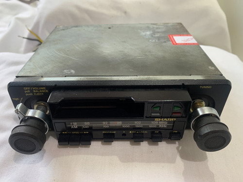Auto Rádio E Toca Fitas Sharp Rg-7050b (leia A Descrição) (Usado)