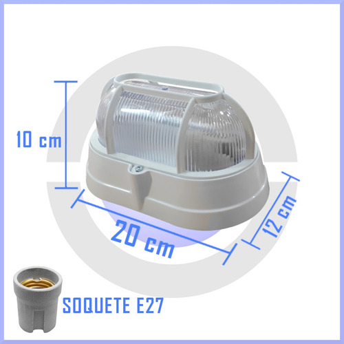 Imagem 5 de 6 de Arandela Tartaruga Bivolt Ambiente Interno/externo