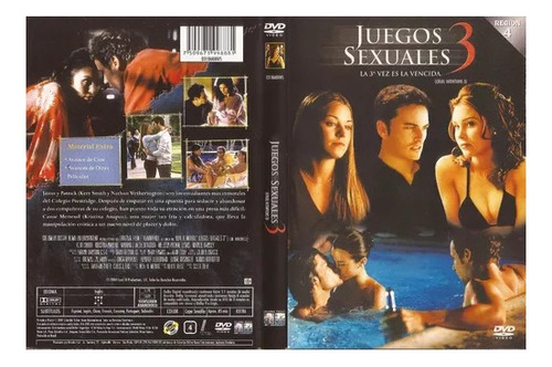 Juegos Sexuales 3 / Cruel Intentions 3 Pelicula Dvd (Usado)