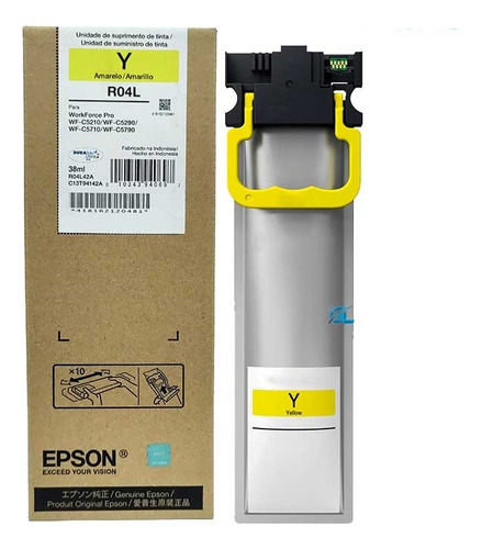 Tinta Epson T941 Yellow Wf-c5210/5290/5710/5790 R04l