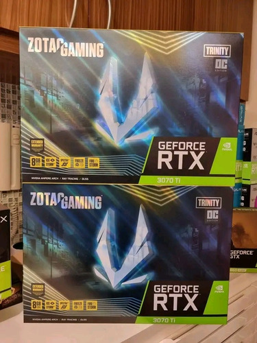 Imagen 1 de 1 de Tarjeta Gráfica Para Juegos Zotac 8gb 3070 Nuevo