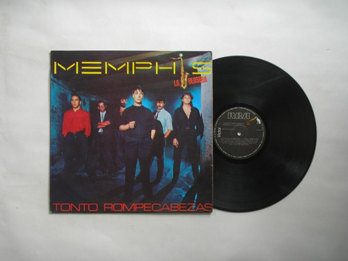 Lp Vinilo Memphis La Blusera Tonto Rompecabezas Col 1989 (Usado)
