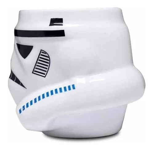 Imagem 4 de 6 de Caneca Geek Formato 3d Disney Star Wars Stormtrooper 500ml