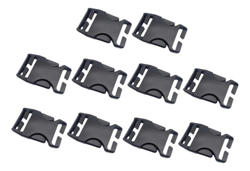 10 Piezas De Hebillas De Liberación Rápida, 8cm X 3,8cm