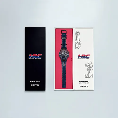 Relógio Casio Edifice Honda Racing Ecb2000hr-1a Preto Solar