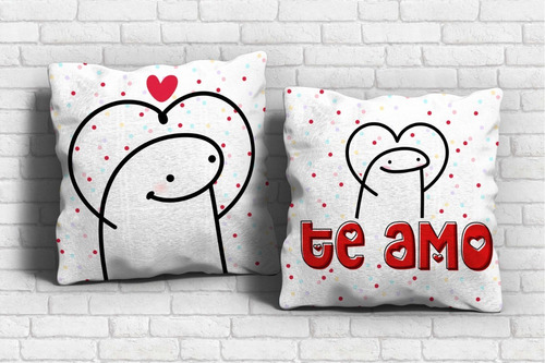 Plantilla Sublimación Almohadones Amor Flork