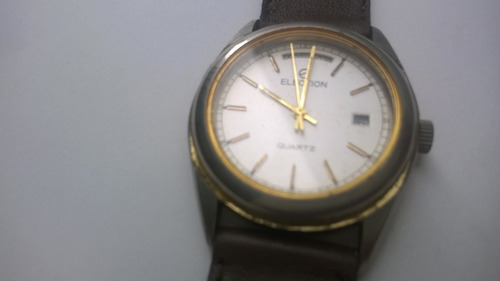 Reloj Election Vintage Quartz Único Década 70 Máquina Harley