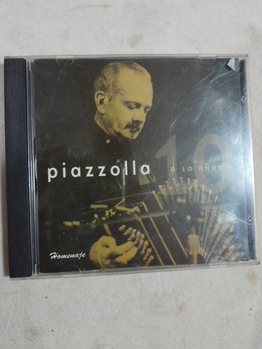 Cd - Piazzolla -  Homenaje A 10 Años - Original