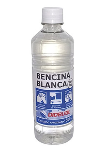 Bencina Blanca 1/2 Lt. Envasado Dideval