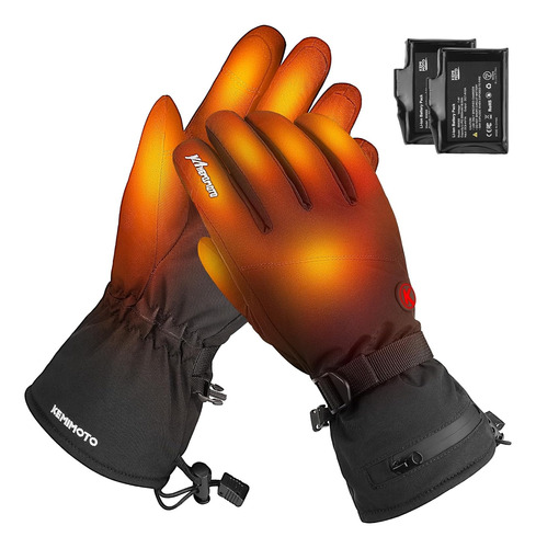 Guantes Calefactables Hombres Y Mujeres 7.4v 2500mah, I...