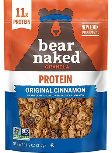 Bear Naked Cereal De Granola, Vegetariano, Bocadill.