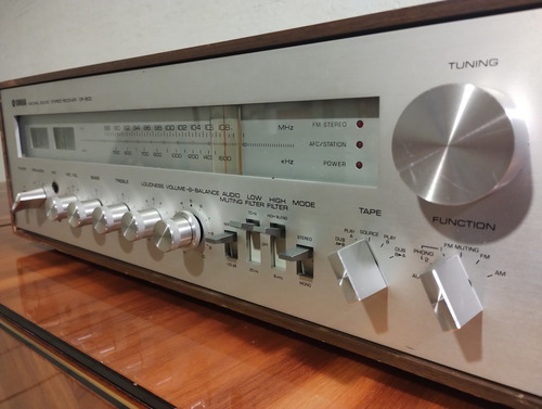 Amplificador Yamaha Cr 800 Plateado 45 W (Usado)
