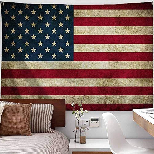 Procida Tapiz De Bandera Estadounidense Colgante De Pared Vi