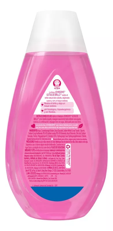 Segunda imagen para búsqueda de shampoo johnsons baby