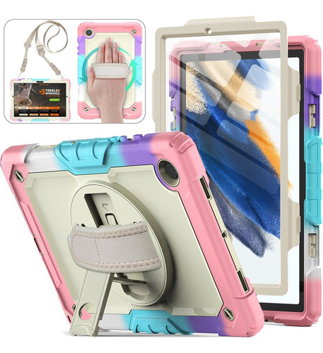 Carcasa P/samsung Galaxy Tab A8 10.5 C/protector D/pantalla