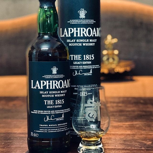Imagen 5 de 10 de Whisky Laphroaig The 1815 Legacy Edition 700ml En Estuche