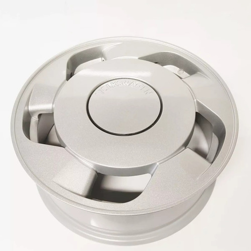 Roda 17 4x100 Orbital Aro 17 + Bicos (jogo) Cor Plata Diamantado