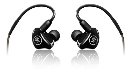 Auriculares In Ear Mackie Mp120 Bta Para Monitoreo Bluetooth Color Negro