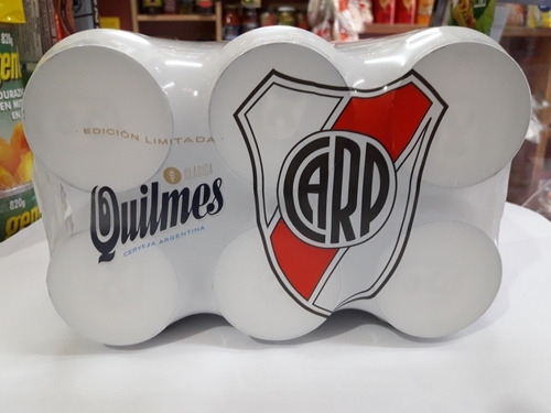 Cerveza River,quilmes Pack Ed Limitada Colección X6 Unid. 