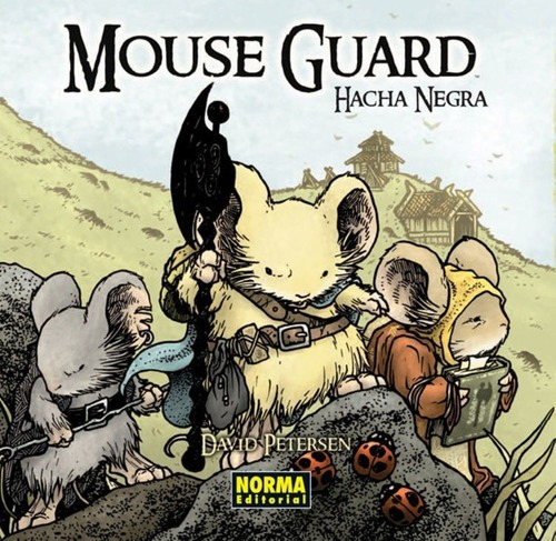 Comic Mouse Guard 3. Hacha Negra - David Petersen