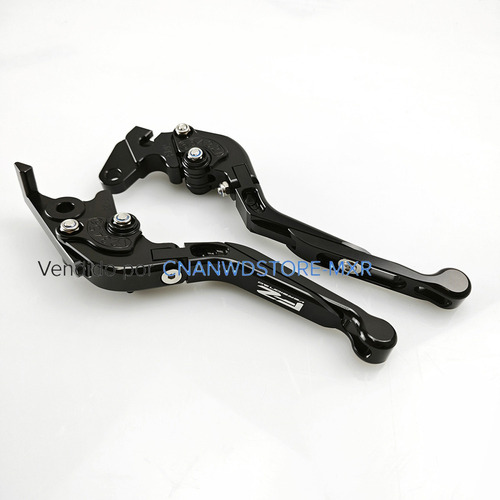 Puños Y Palancas Plegables Para Yamaha Fz Versión 3.0, Negro