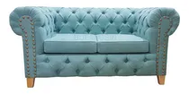 Comprar Chester Sillon Chesterfield 2 Cuerpos Pana Mica Antimancha