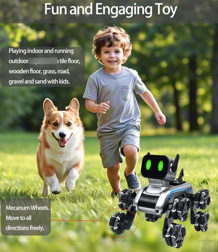 Robot Control Remoto Moreoup Perro Juguete Interactivo