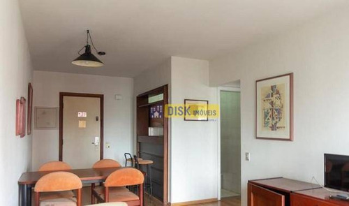 Flat Com 1 Dormitório Para Alugar, 52 M² Por R$ 1.364,94/mês - Centro - São Bernardo Do Campo/sp - Fl0003