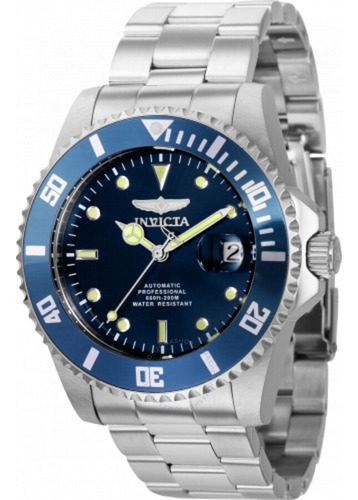 Reloj Invicta Pro Diver Automático Azul Hombre 36972