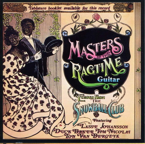 Cd: Maestros De La Guitarra Ragtime