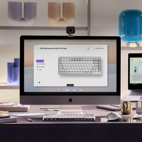 Interruptores De Teclado Inalámbrico Logitech Mx Mini De Per