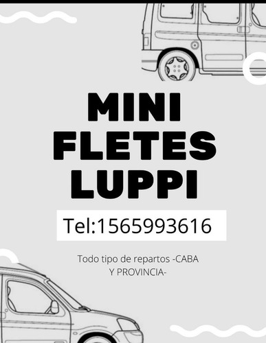 Imagen 4 de 4 de Minifletes Mini Flete Economico