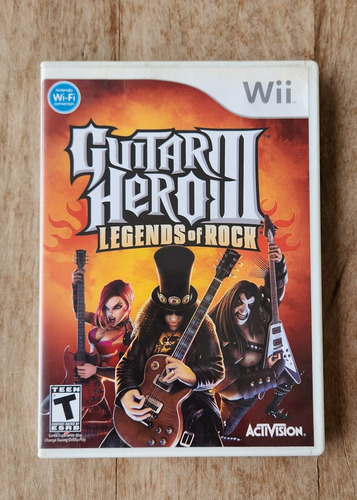 Guitar Hero 3 (mídia Física Original) - Wii 