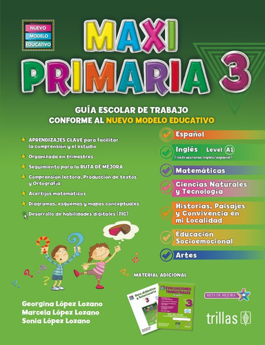 Maxi Primaria 3 Guia Escolar Editorial Trillas