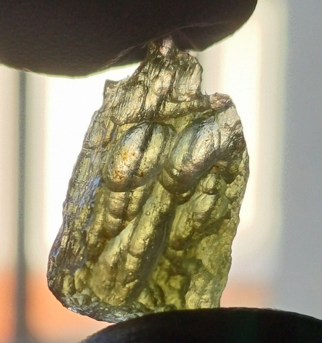Moldavita Auténtica Piedra De Alta Vibración Arboldivine 15 Verde Musgo