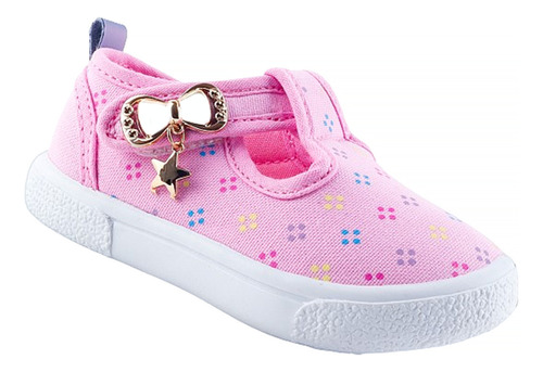 Tenis Niña Moño Ligeros Choclo Arco Ortopédico Casual 625-r