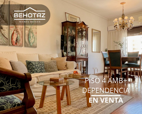 Piso 4 Ambientes + Dependencia. Plaza Mitre