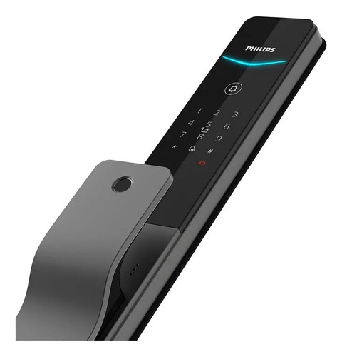 Fechadura Digital Biométrica Push Pull Ddl801-5hbs Philips