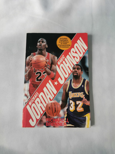 Libro Nba Michael Jordan Y Magic Johnson Colección En Inglés (Usado)