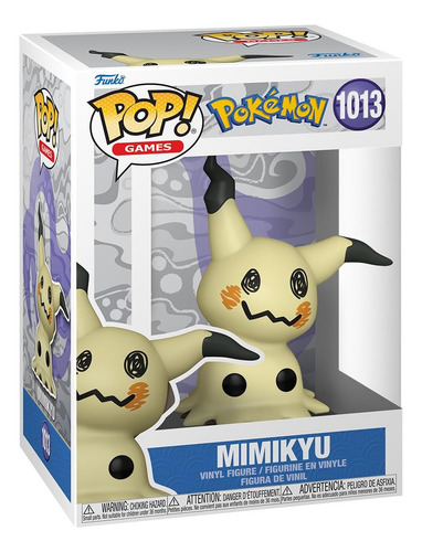 ¡funko Pop! Figura De Vinilo Mimikyu De Pokémon De Games, 10