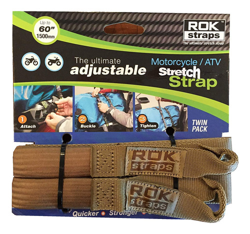 Rok Straps 10065 - Paquete De 2 Correas Ajustables Color Mar