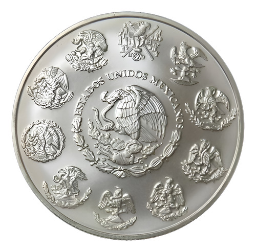 Moneda 1 Onza Plata Libertad 2016, Ley .999, En Capsula (Usado)