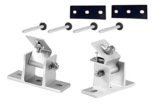 Juego De Soportes Para Paneles Solares, Soporte Ajustable De